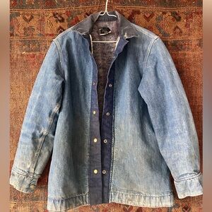 Vintage Denim Chore Jacket